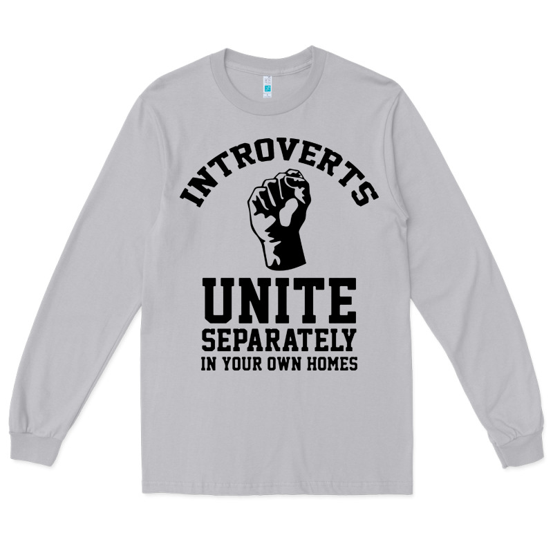Introverts Unite Long Sleeve Tee by linhVisuals | Teevron