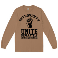Toasted Coconut introverts unite Long Sleeve Tee - linhVisuals