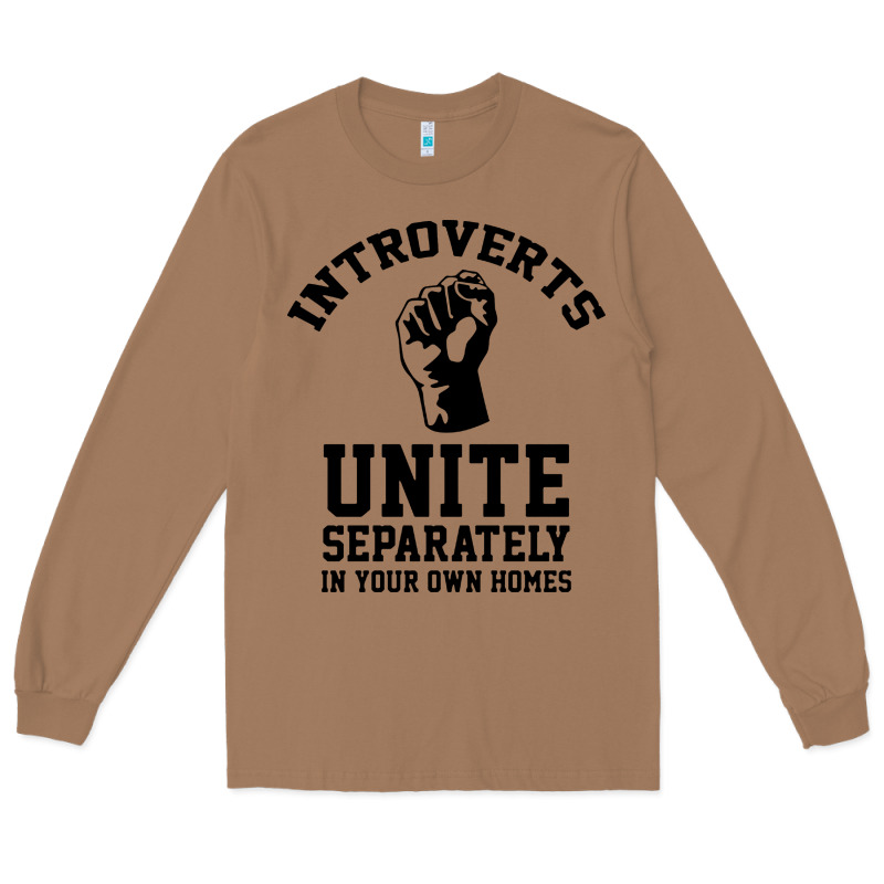 Introverts Unite Long Sleeve Tee by linhVisuals | Teevron