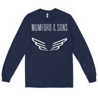 Navy mumford and sons merch Long Sleeve Tee - linhVisuals