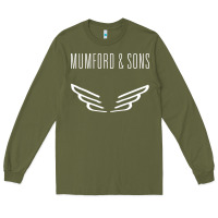 Army Green mumford and sons merch Long Sleeve Tee - linhVisuals