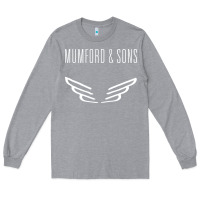 Heather Grey mumford and sons merch Long Sleeve Tee - linhVisuals