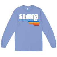 Colony Blue cute retro i love sedona arizona desert sunset az t shirt Long Sleeve Tee - linhVisuals