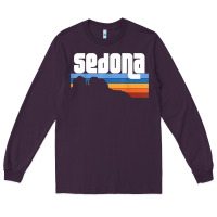 Plum cute retro i love sedona arizona desert sunset az t shirt Long Sleeve Tee - linhVisuals