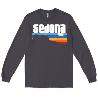 Smoke cute retro i love sedona arizona desert sunset az t shirt Long Sleeve Tee - linhVisuals