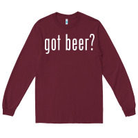 Burgundy beer Long Sleeve Tee - linhVisuals