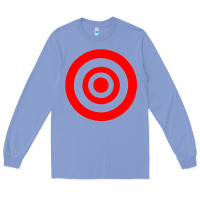 Colony Blue bullseye target Long Sleeve Tee - linhVisuals
