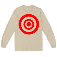 Mushroom bullseye target Long Sleeve Tee - linhVisuals