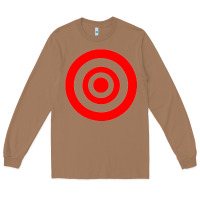 Toasted Coconut bullseye target Long Sleeve Tee - linhVisuals