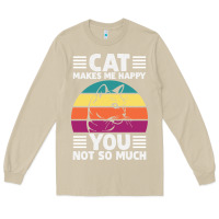 Mushroom Funny Cat Lover Sarcastic Cat Memes Long Sleeve Tee - linhVisuals