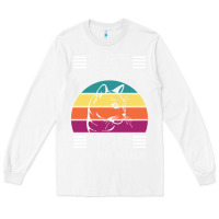 White Funny Cat Lover Sarcastic Cat Memes Long Sleeve Tee - linhVisuals