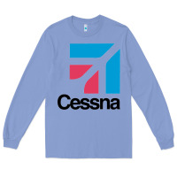 Colony Blue cessnas Long Sleeve Tee - linhVisuals