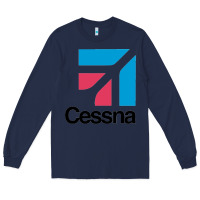 Navy cessnas Long Sleeve Tee - linhVisuals