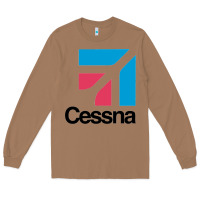 Toasted Coconut cessnas Long Sleeve Tee - linhVisuals