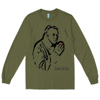 Army Green christopher hitchens essential Long Sleeve Tee - linhVisuals