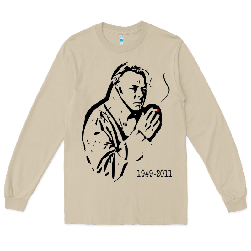 Christopher Hitchens Essential Long Sleeve Tee by linhVisuals | Teevron