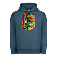 Pigment Midnight Navy tequila and lime Urban Hoodie - Jasminsmagicworld