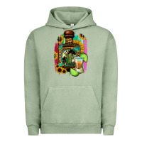 Pigment Oil Green tequila and lime Urban Hoodie - Jasminsmagicworld