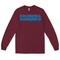 Burgundy coldwell banker Long Sleeve Tee - linhVisuals