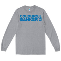 Heather Grey coldwell banker Long Sleeve Tee - linhVisuals