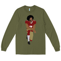 Army Green colin kaepernick kneeling classic Long Sleeve Tee - linhVisuals