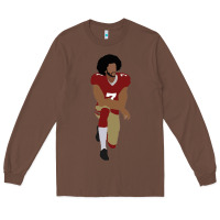 Chestnut colin kaepernick kneeling classic Long Sleeve Tee - linhVisuals