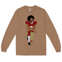 Toasted Coconut colin kaepernick kneeling classic Long Sleeve Tee - linhVisuals