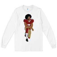 White colin kaepernick kneeling classic Long Sleeve Tee - linhVisuals