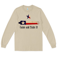 Mushroom come and take it   texas flag essential Long Sleeve Tee - linhVisuals
