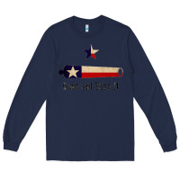 Navy come and take it   texas flag essential Long Sleeve Tee - linhVisuals