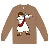 Toasted Coconut dabbing jesus christian dab dance Long Sleeve Tee - linhVisuals