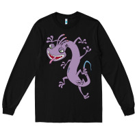 Black randall monsters Long Sleeve Tee - linhVisuals