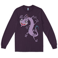 Plum randall monsters Long Sleeve Tee - linhVisuals