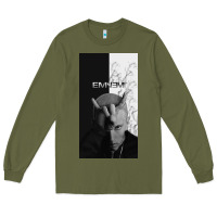 Army Green emine Long Sleeve Tee - linhVisuals