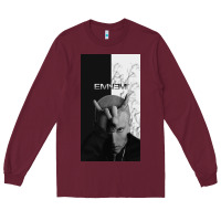 Burgundy emine Long Sleeve Tee - linhVisuals