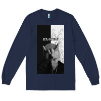 Navy emine Long Sleeve Tee - linhVisuals