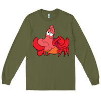 Army Green sebastian Long Sleeve Tee - linhVisuals