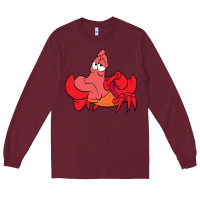Burgundy sebastian Long Sleeve Tee - linhVisuals