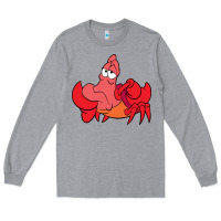 Heather Grey sebastian Long Sleeve Tee - linhVisuals