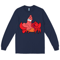 Navy sebastian Long Sleeve Tee - linhVisuals