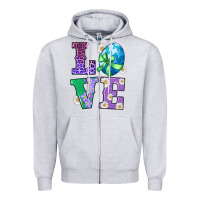 Heather Grey easter love egg Zipper Hoodie - RanaPortraitStore