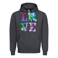 Smoke easter love egg Zipper Hoodie - RanaPortraitStore