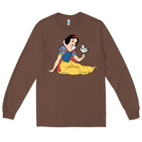 Chestnut snow white Long Sleeve Tee - linhVisuals