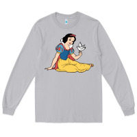 Moon Dust snow white Long Sleeve Tee - linhVisuals