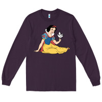 Plum snow white Long Sleeve Tee - linhVisuals