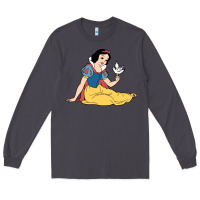 Smoke snow white Long Sleeve Tee - linhVisuals