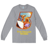 Heather Grey five 5 summer stories t shirt Long Sleeve Tee - linhVisuals