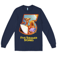 Navy five 5 summer stories t shirt Long Sleeve Tee - linhVisuals