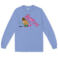 Colony Blue the pink panther Long Sleeve Tee - linhVisuals