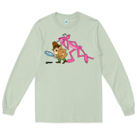 Matcha the pink panther Long Sleeve Tee - linhVisuals